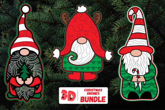 3D Christmas Gnomes Bundle: Festive, Flexible, and Ready for Real Life