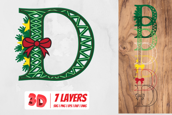 3D Christmas Letter D: A Practical Guide for Decorative Impact and Spatial Design