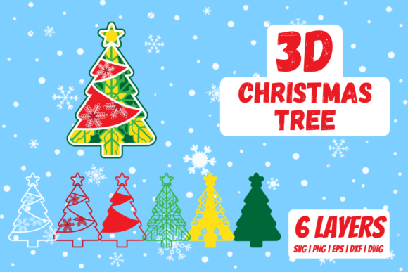 3D Christmas Tree: Festive & Flexible