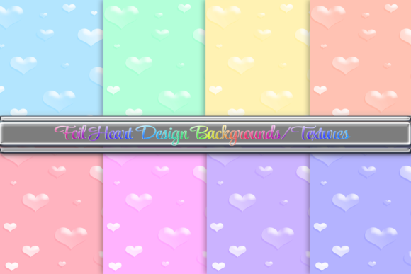 3D Heart Glossy Backgrounds
