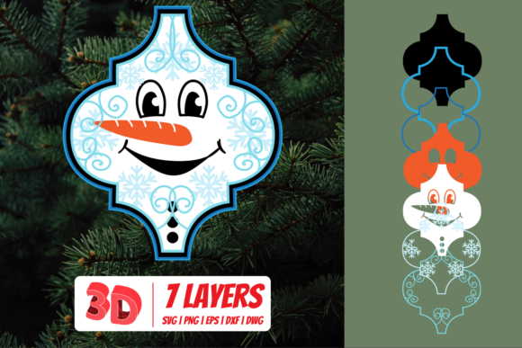 3D Snowman Cut File: A Versatile Digital Asset for Seasonal Design and Fabrication