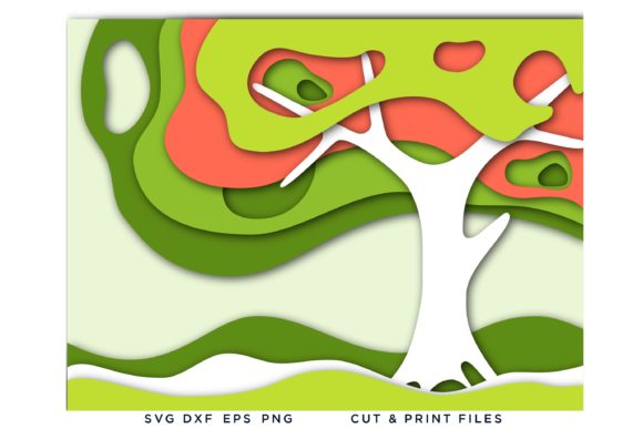 3D Tree Wave Depths Multi Color Layers: A New Dimension in Visual Communication and Creative Strategy