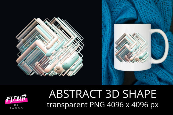 Abstract 3D Shape V.14: A Strategic Design Asset for Intentional Communication