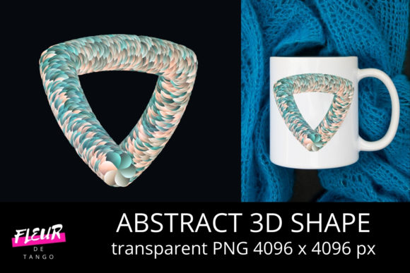 Abstract 3D Shape V.20: A Flexible Visual Language for Modern Design