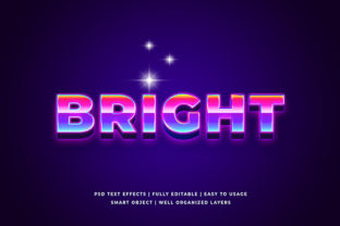 Bright Color 3D Text Effect Mockup: Where Bold Typography Meets Real-World Design Efficiency