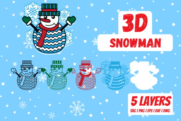 Bringing Winter Magic to Life: Why 3D Snowman Designs Are More Than Just Holiday Decor