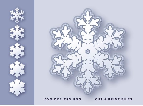 Christmas Snowflake & Snowflake 3D: Beauty, Depth, and Real-World Versatility