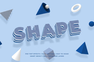 Geometric Shape 3D Text Effect Mockup: When Precision, Clarity, and Visual Structure Matter Most