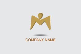 Letter Logo M 3D: Bold, Versatile, Ready to Build On