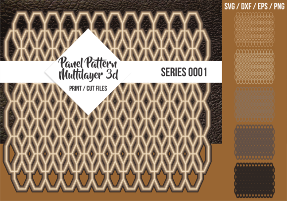 Panel Pattern Geometric Multilayer 3D 001: A Structured Foundation for Visual Planning and Spatial Thinking