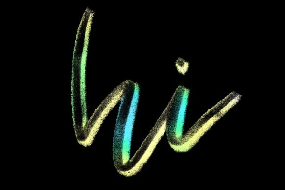 Procreate Brush - 3D Simplor Lettering