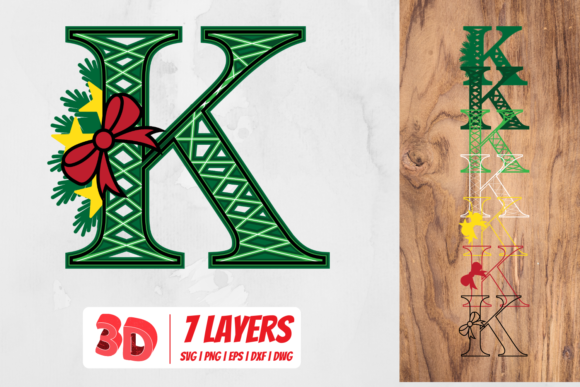 The Strategic Value of the 3D Christmas Letter K in Modern Creative Branding