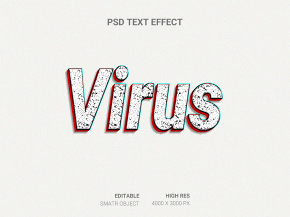 Virus 3D Text Effect: A Versatile Visual Tool for Digital Communication and Engagement